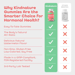 Vegan and gluten-free badge on Kindnature packaging