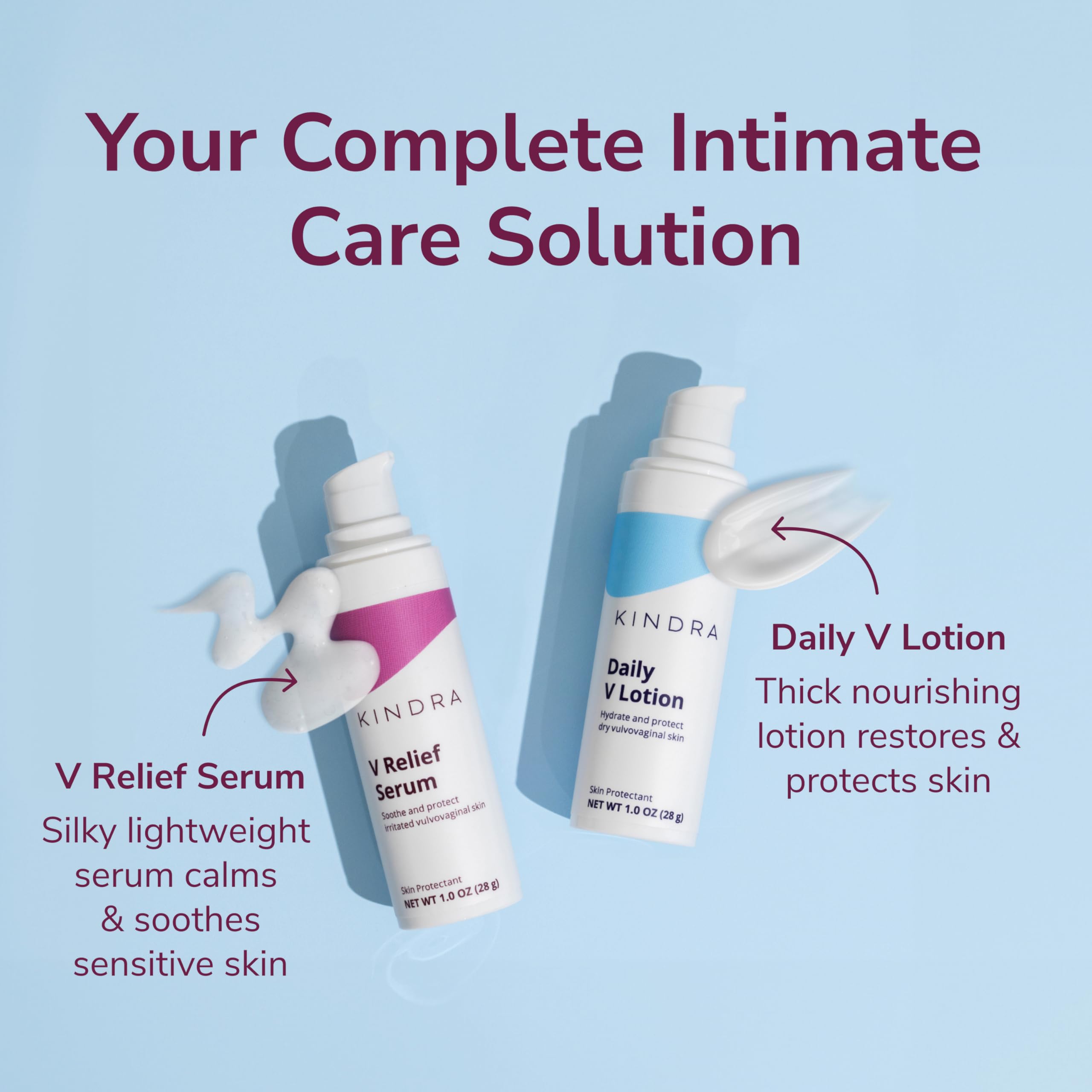 Kindra Daily V packaging box shows product details
