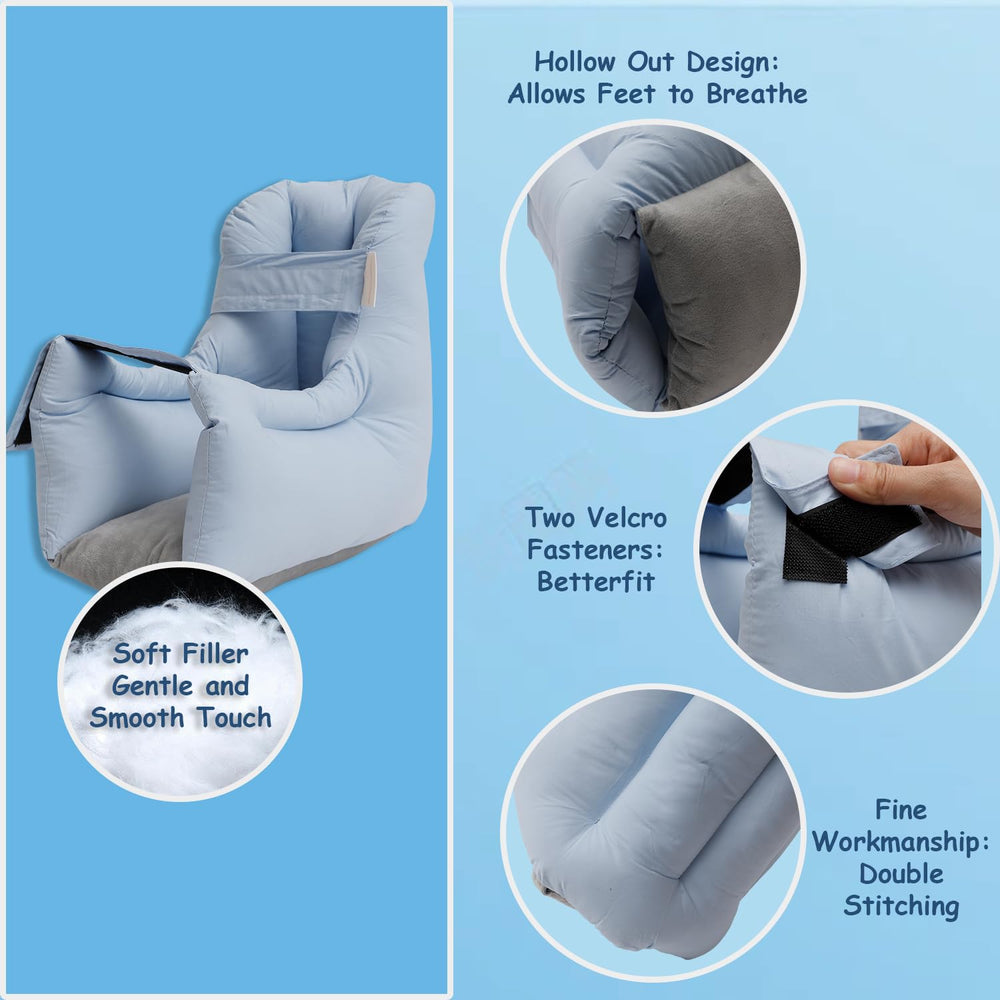 King Mills soft-down heel cushion visible in comfortable padding