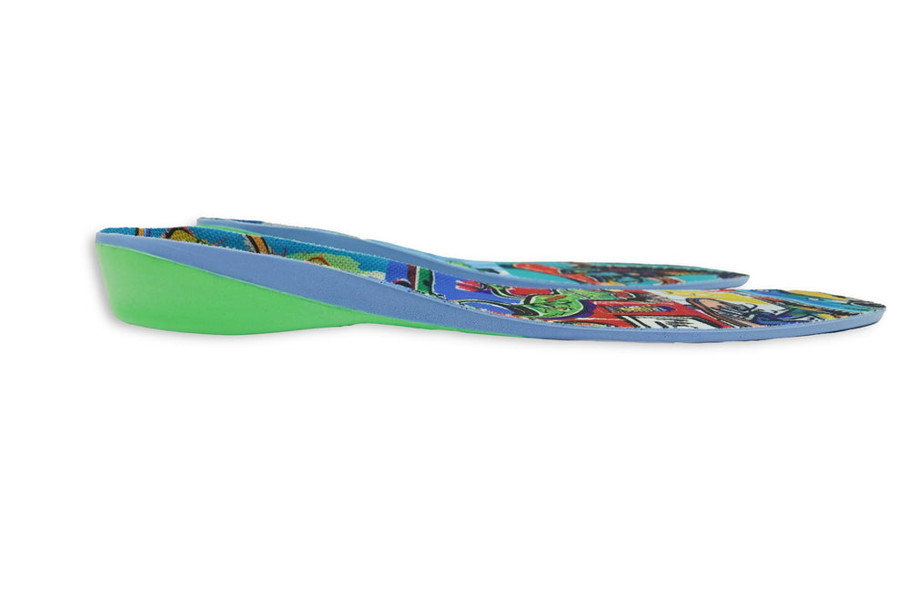 Duraweave top cover on Kingfoam Elite Pro FP Insoles resists wear.