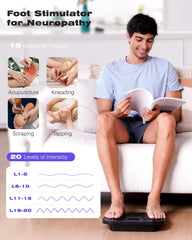 KINGJOY device offers 10 modes and 20 intensities for customizable therapy