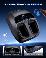 Kingjoy Foot Massager removable cover simplifies hygiene after use.