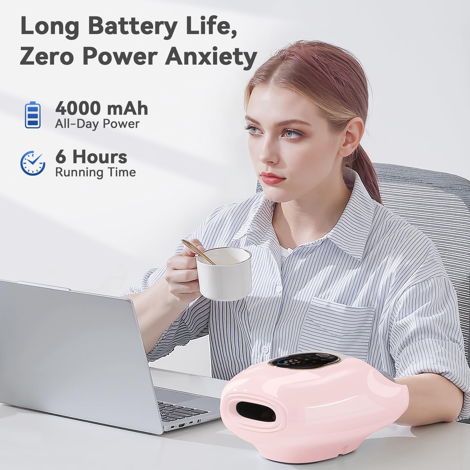 KingPavonini device with 6 modes and 6 intensities for customization