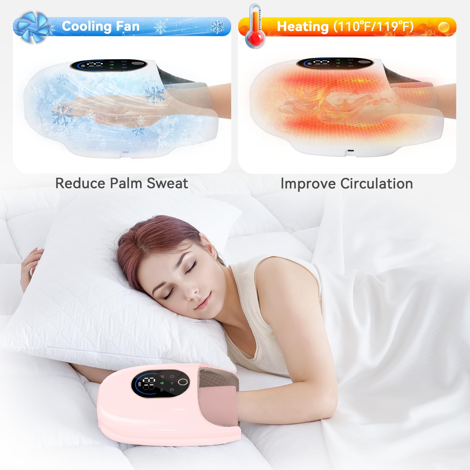 KingPavonini cooling fan keeps palms dry during sessions