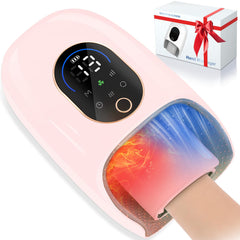 KingPavonini hand massager with 360 airbags provides full coverage from fingertips to wrist