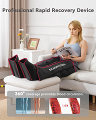 KingPavonini leg massager smart pressure sensing adapts to leg shape