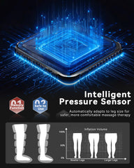 KingPavonini leg massager zip-on design makes relief quick