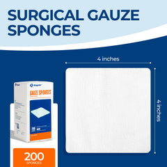 Closeup of Kingstar 8-ply cotton gauze showing soft, breathable texture and low lint.