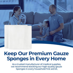 Kingstar bulk hospital-use gauze suitable for clinics and care settings.