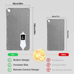 Kingte extra large heating pad makes a practical gift for holidays and birthdays.