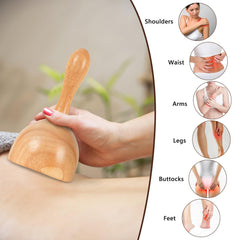 KintKita massage roller rope in use for targeted easing and circulation support.