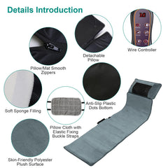 KinWarmth remote control timer lets you tailor session length and modes.