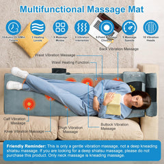 KinWarmth soft plush surface adds comfort while you relax
