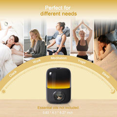Kipcush diffuser offering 14 singing bowl tones for soothing sessions.