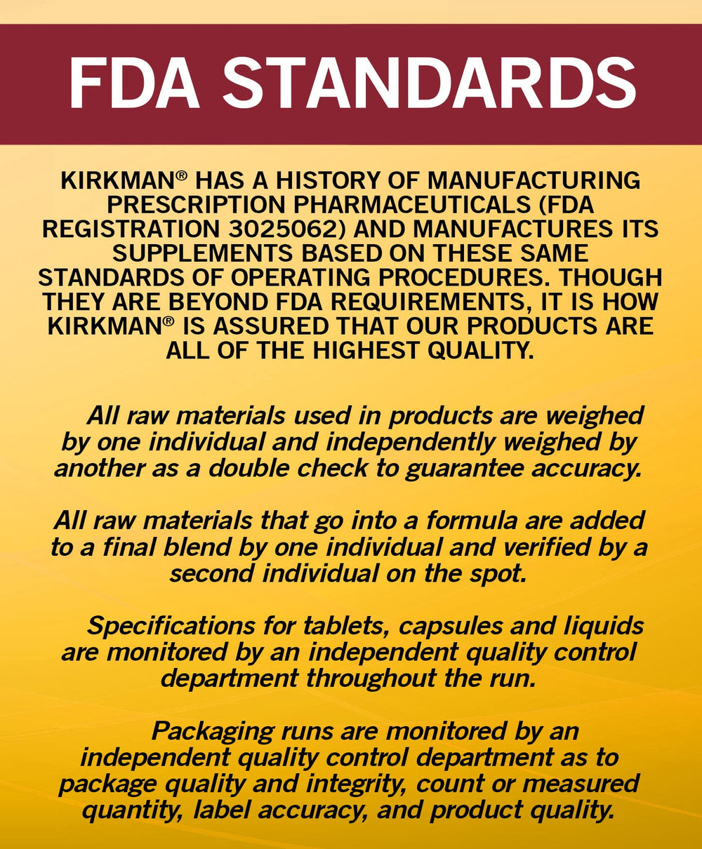 Kirkman 5-MTHF vegetarian capsules suitable for plant-based routines.