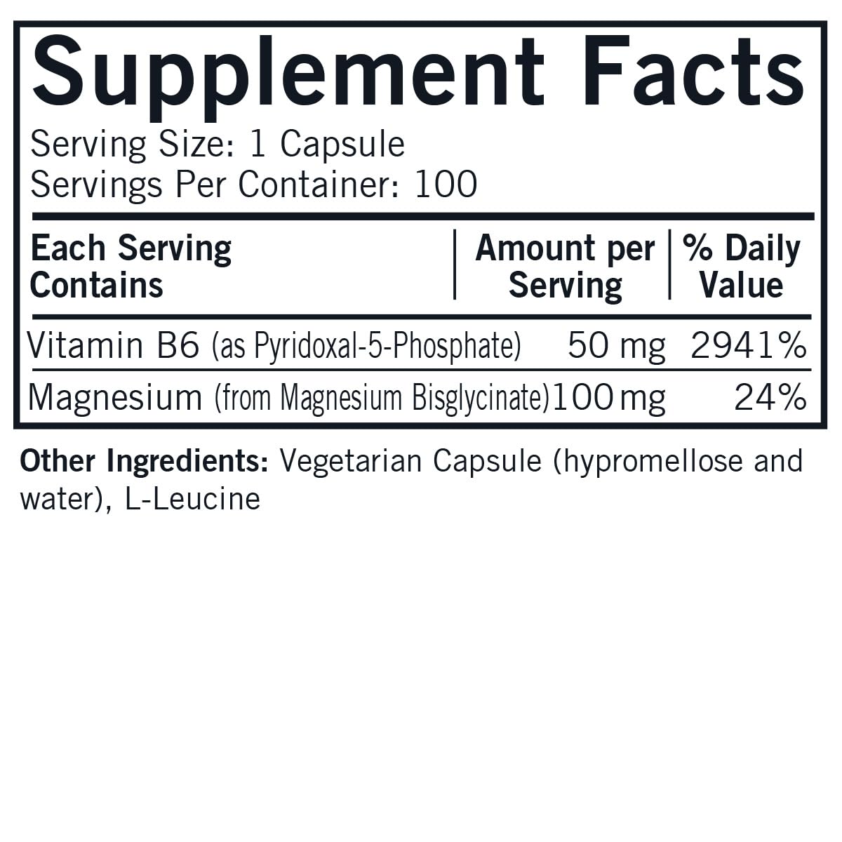 Close-up of Kirkman P-5-P capsules highlighting gentle magnesium glycinate