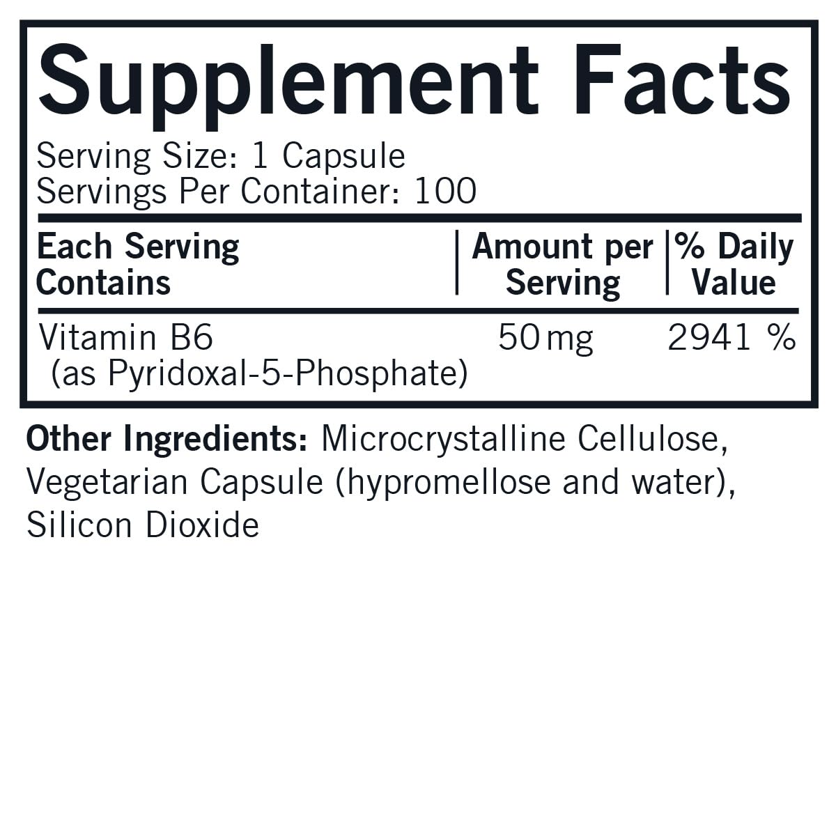 Kirkman P-5-P capsules plant-based, ideal for vegan supplement routines.