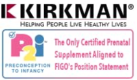Kirkman Spectrum Complete II packaging display emphasizes comprehensive nutrient blend.