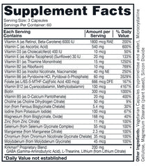 Kirkman Nu-Thera label highlights gluten-free and casein-free features.