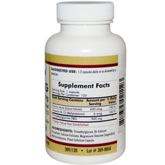 Kirkman TMG bottle label closeup with folinic acid and B12 benefits.