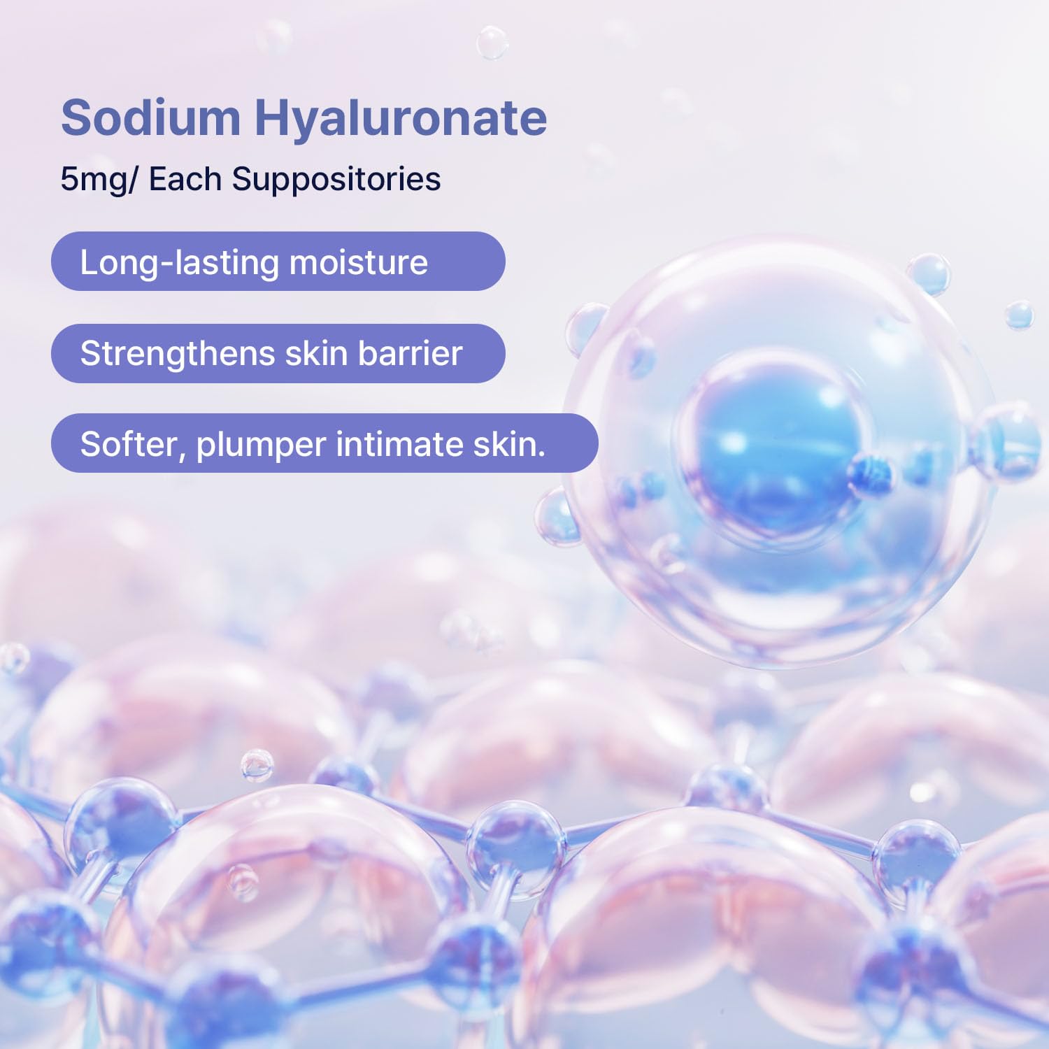 Kissbea ingredients: sodium hyaluronate, vitamin E, coconut oil, glycerin