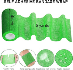 KisSealed breathable nonwoven bandage wrap supports skin comfort during care