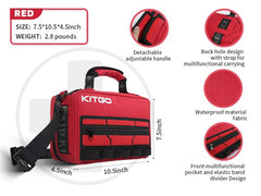 Kitgo chest bag arrangement adapts to quick access during emergencies.
