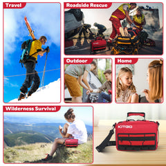 Kitgo waterproof and drop-resistant construction withstands outdoor use.