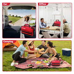 Kitgo includes outdoor survival tools for quick response.