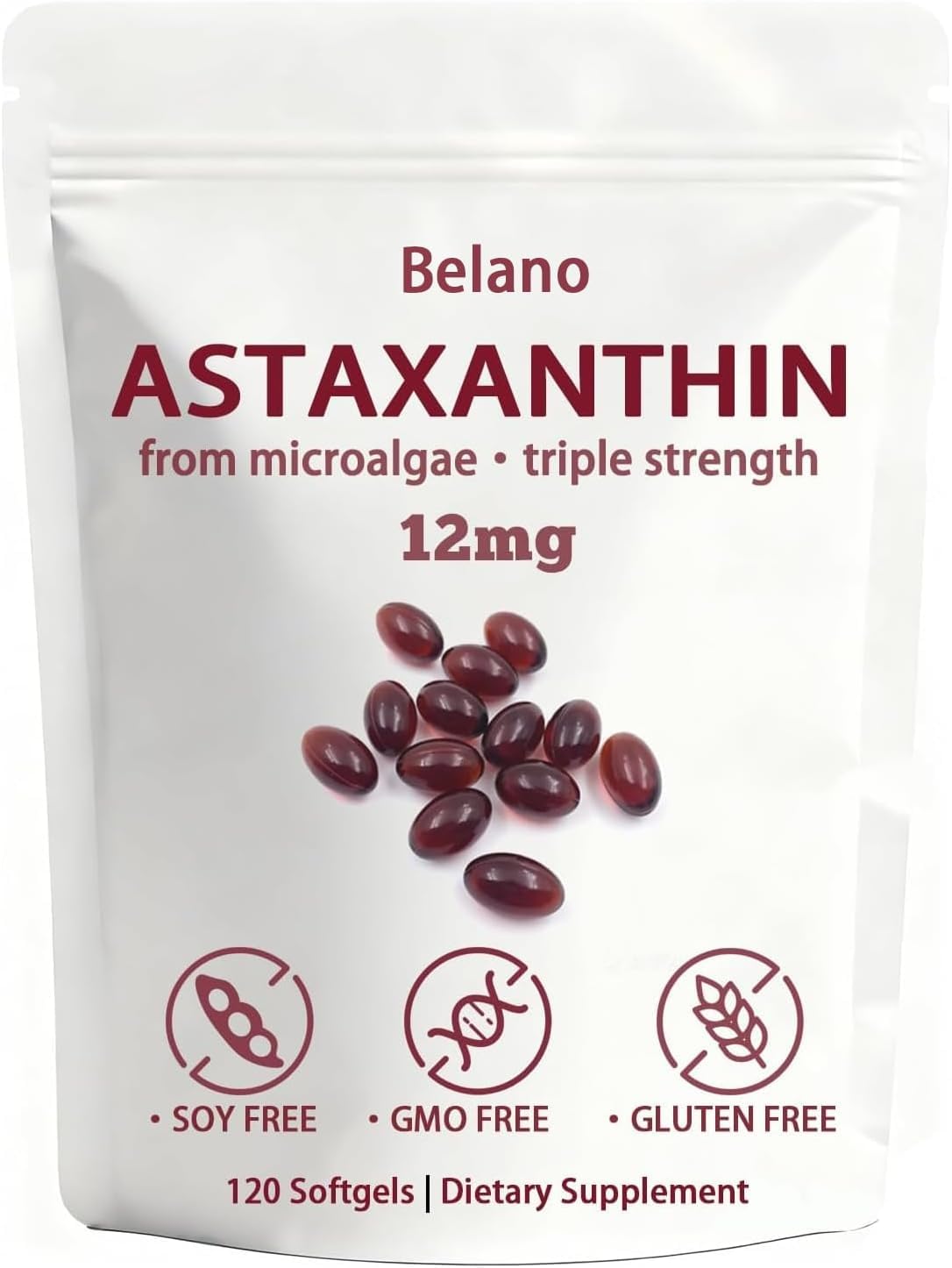 KittySupps Divani Astaxanthin bottle with 12 mg non-GMO formula for daily wellness