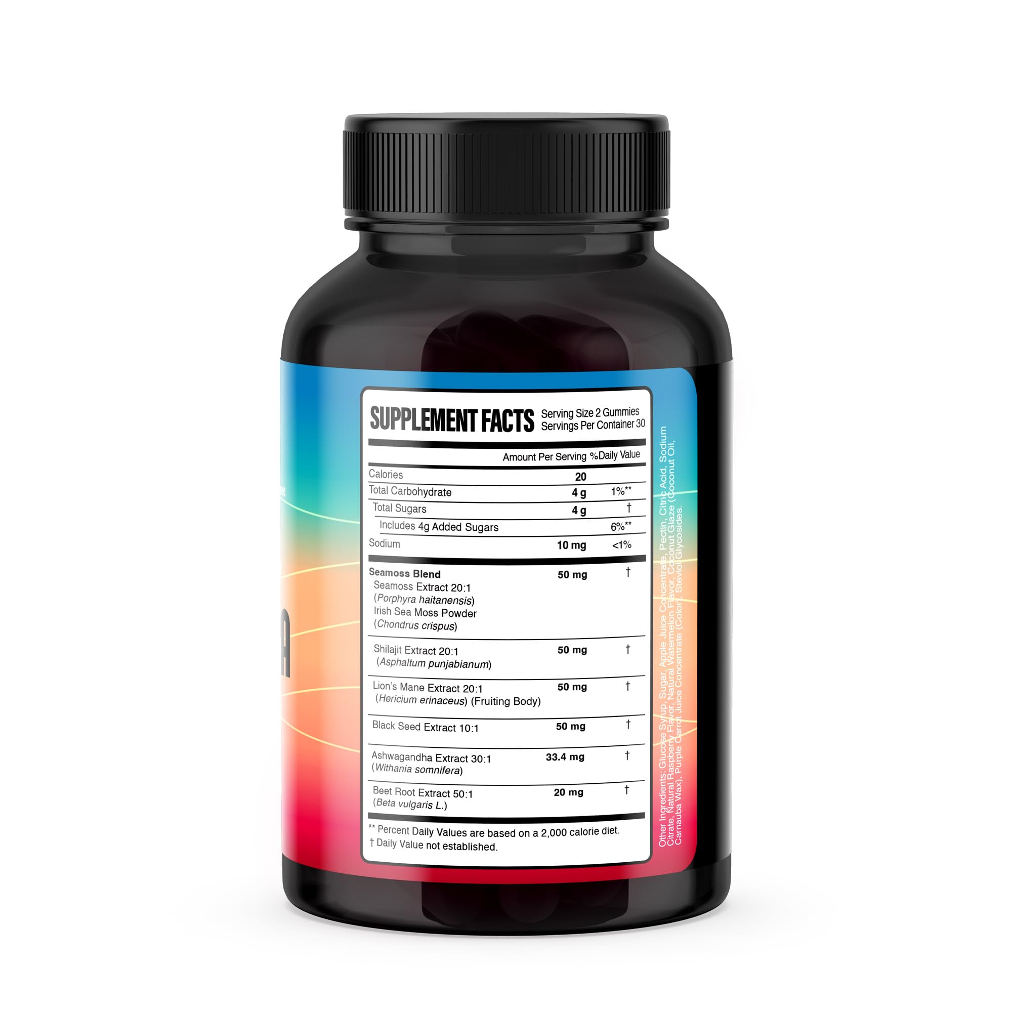 KJHD Beet Root extract detail hints at vibrant color and plant-based energy.