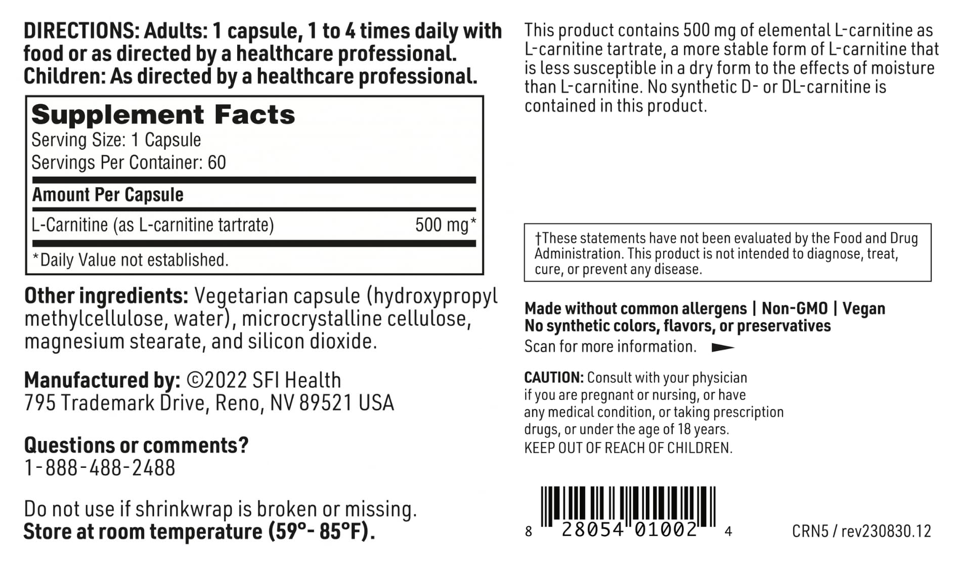 Allergen-free badge displayed on bottle label