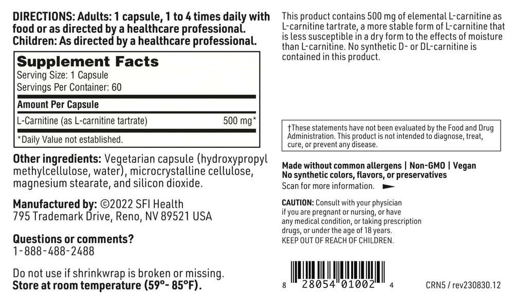 Allergen-free badge displayed on bottle label