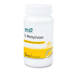 SFI Health Klaire L-Methylfolate 1000mcg capsule front supports daily methylation.