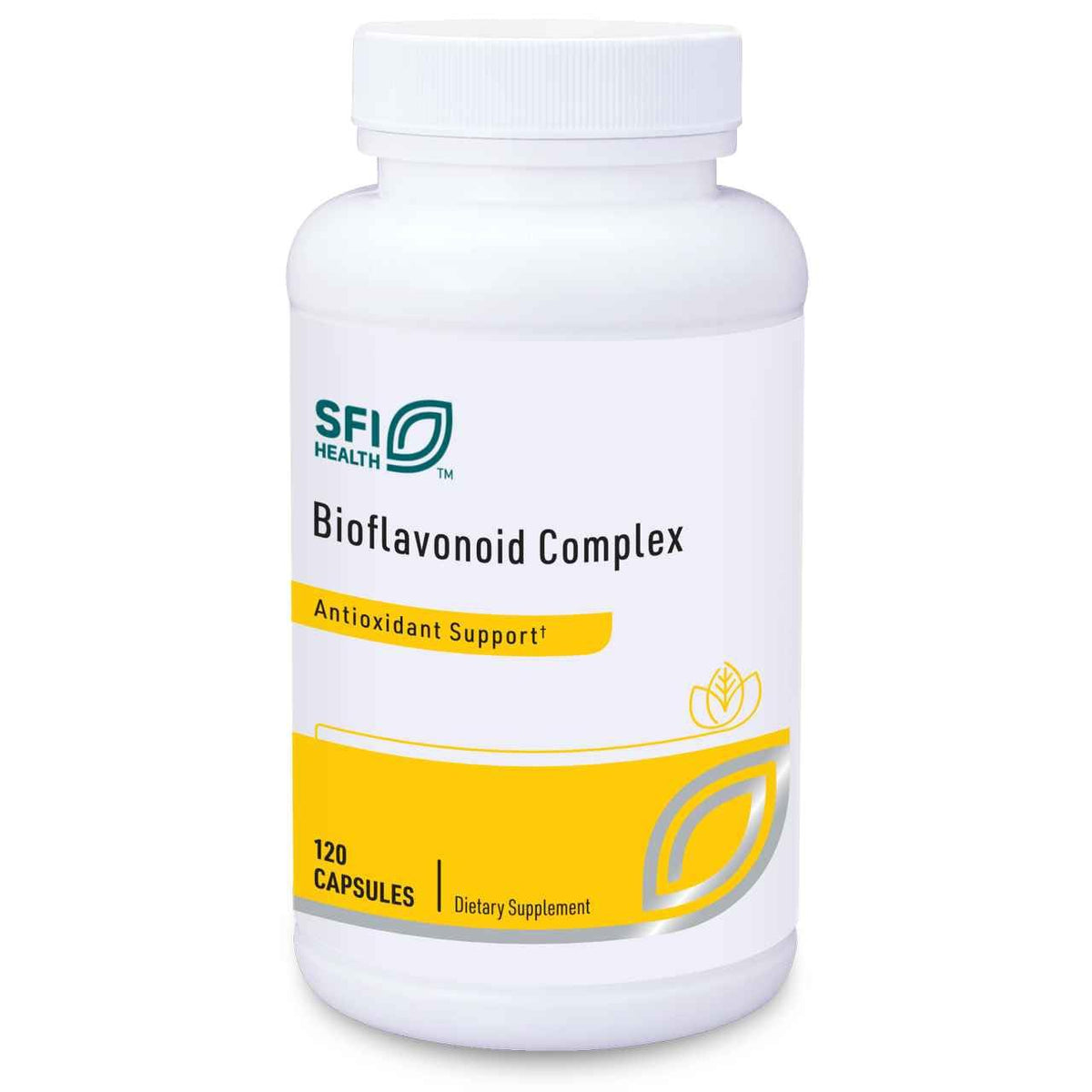 Klaire Labs SFI Health Bioflavonoid Complex bottle front for immune and vascular support
