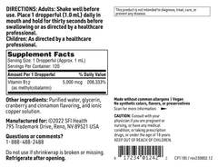 Klaire Labs SFI Health B12 liquid allergen-free icon indicating free from common allergens