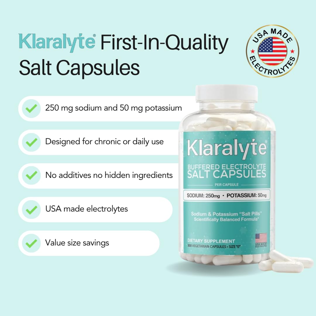 Klaralyte capsules closeup highlight easy-to-swallow vegetarian capsules for daily support
