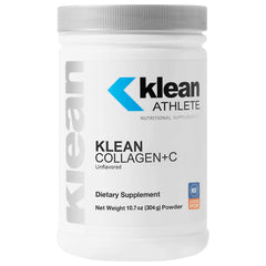 Klean Athlete Klean Collagen+C tub front highlighting joint support.