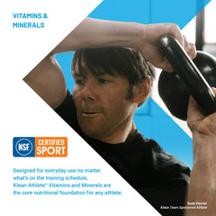 Klean Omega nutrition facts panel shows servings and omega-3 content.