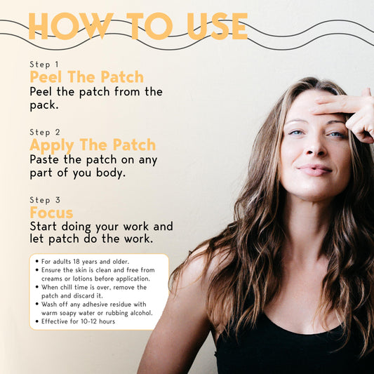 Klova Wellness Patches on the arm demonstrate easy application for steady nutrient delivery.