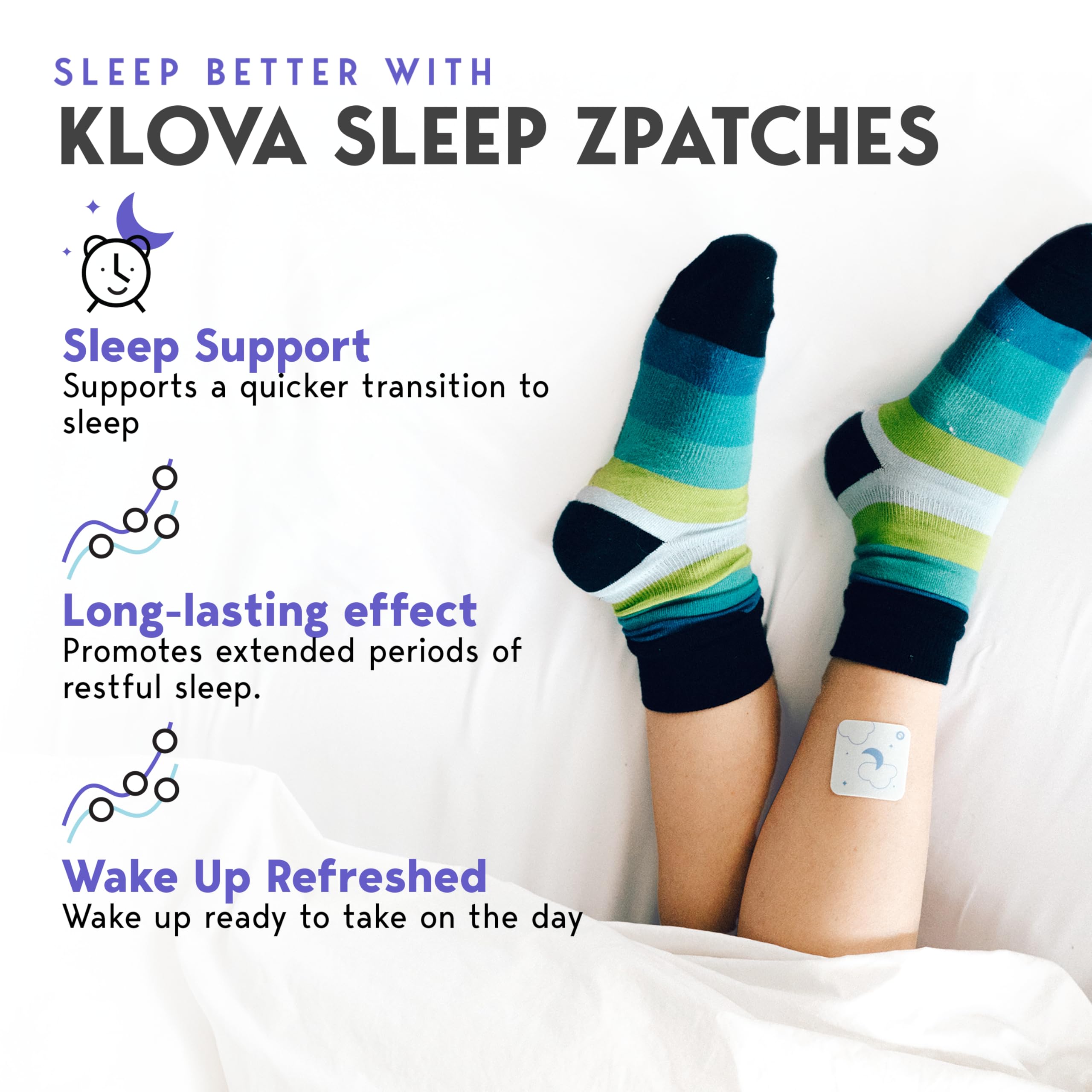 Klova ZSleep patch ready for removal after waking
