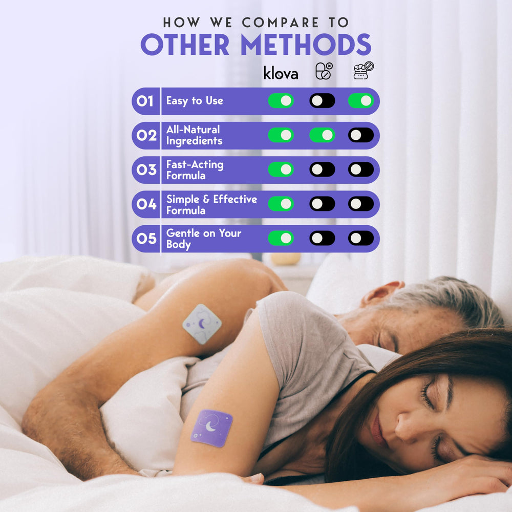 Close-up of ZSleep patch ingredients showing 11 components