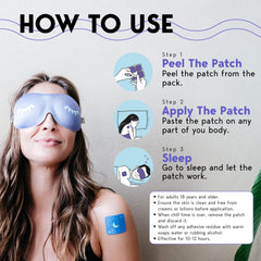Klova ZSleep patch affixed to the arm during night use