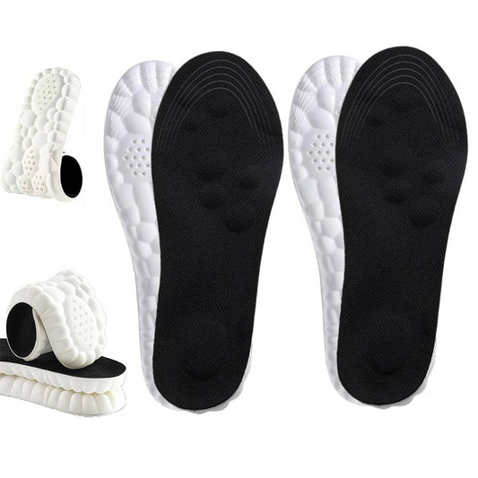 KLUMORTI 4D Cloud Insoles foam close-up with plush cushioning