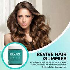 KLUNIZ Revive Gummies with aloe vera on white surface.