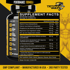 Knight Wolf Supps Night Wolf KSM-66 fenugreek capsules for potential performance support.