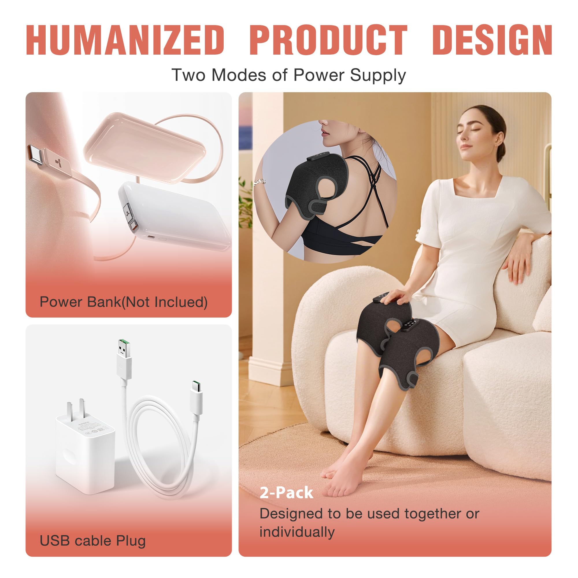 KNONNETD heating function provides comforting warmth during sessions