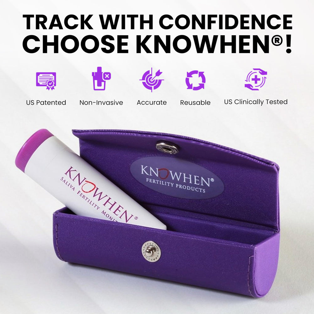 Knowhen morning saliva collection demonstrating a clean, mess-free start