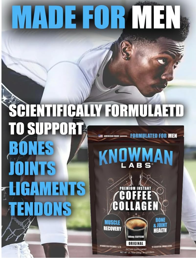 Knowman Labs sugar-free dairy-free collagen fits keto and paleo lifestyles.