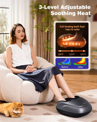 KNQZE air squeeze technology targets arches and heels for renewed comfort.